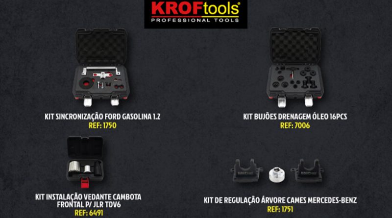 KROFtools apresenta quatro novos kits