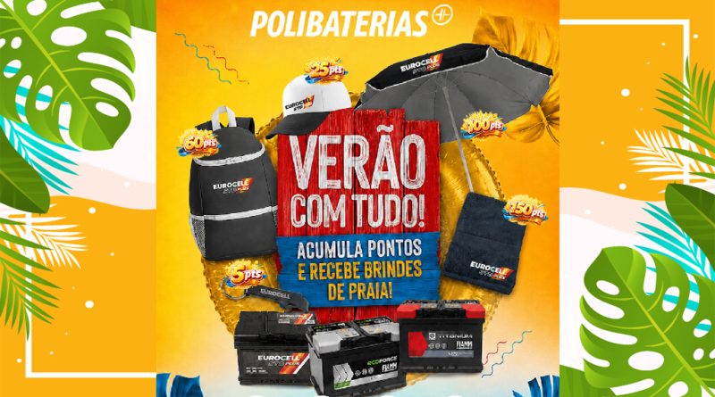 Polibaterias lança campanha “Verão com Tudo”