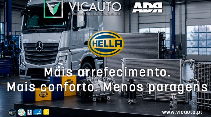 Vicauto destaca gama HELLA para veículos pesados