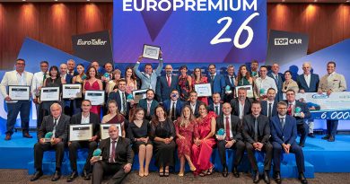 Oficinas TOPCAR distinguidas na Gala Europremium 2025