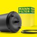 07 - MANN FILTER lanca rotor de plastico que prolonga a troca de oleo
