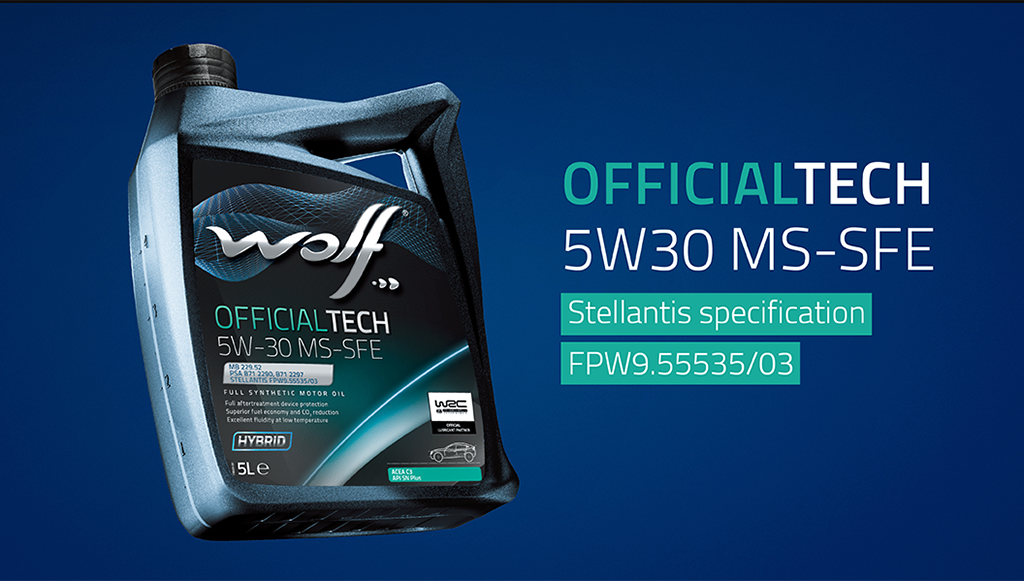Wolf-lanca-novo-lubrificante-5W-30-para-motores-Stellantis