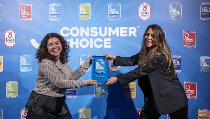 Continental Pneus Portugal eleita Escolha do Consumidor 2026