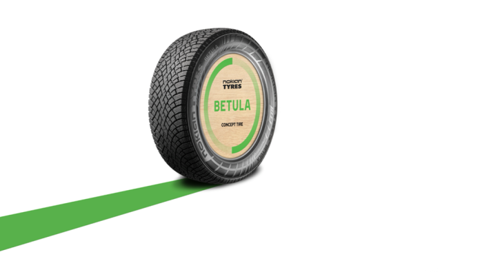 Nokian Tyres revela pneu conceptual com casca de bétula