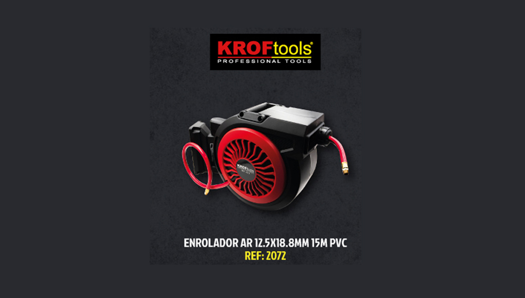 02 - KROFtools lanca enrolador de ar para uso profissional 1