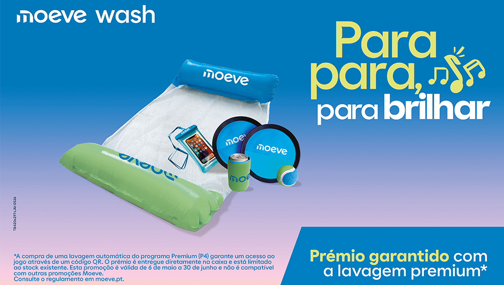 Moeve lança campanha de lavagens com prémios imediatos
