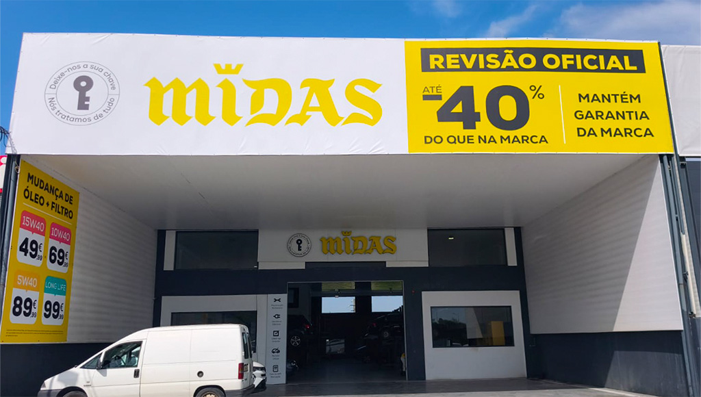 Midas reabre oficina em Leiria após tempestade Kristin