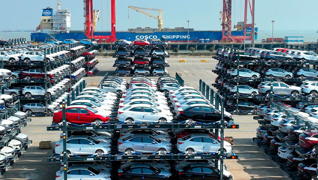 Importação de automóveis sobre 62,7% em quatro anos