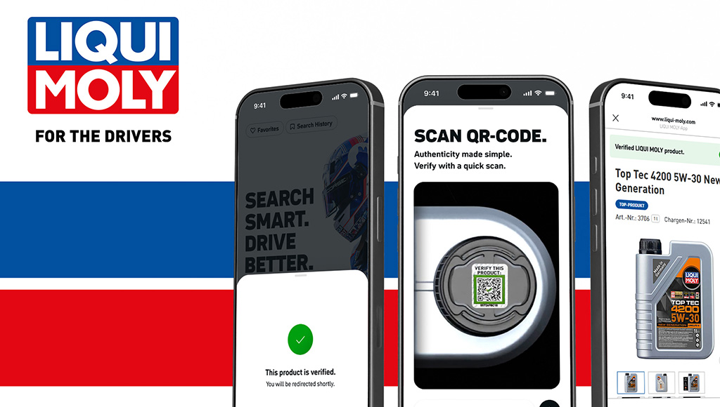 LIQUI MOLY reforça autentificação dos lubrificantes