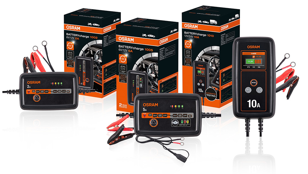 ams OSRAM apresenta BATTERYcharge 1000