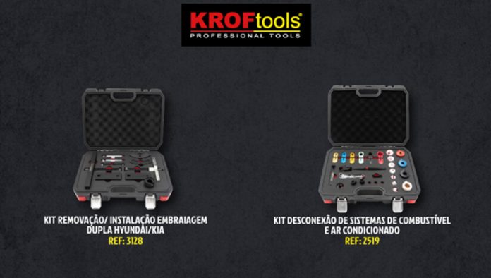 KROFtools soma dois novos kits à gama de oficina