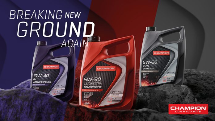 Champion Lubricants renova gama a partir de 2027