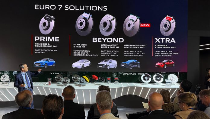 Brembo prepara oferta para Euro 7 com Greenance Plus Kit