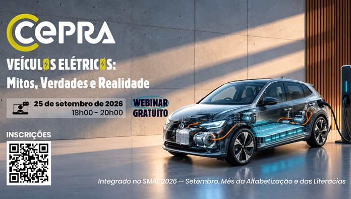 CEPRA promove webinar gratuito sobre veículos elétricos