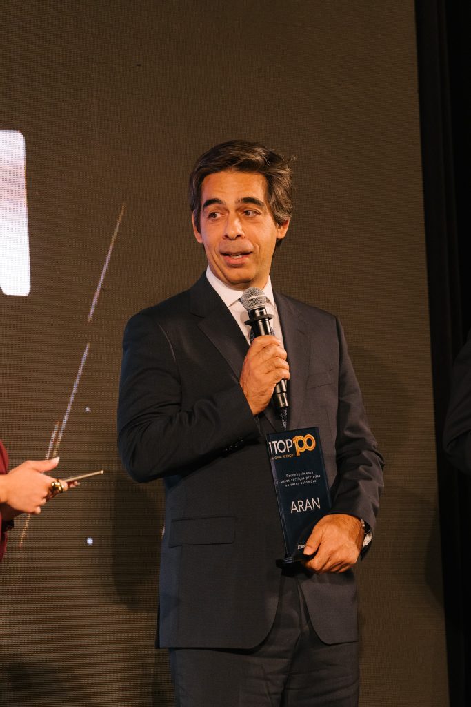 Gala TOP 100 homenageia ACAP/DPAI, ANECRA e ARAN