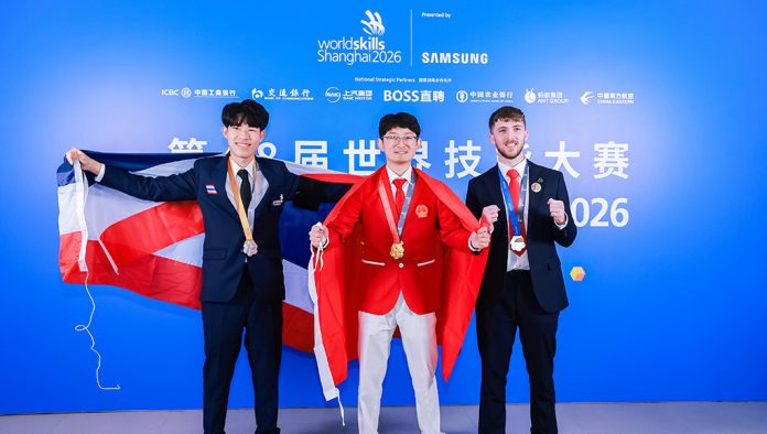 Surventis celebra os vencedores do WorldSkills Xangai 2026