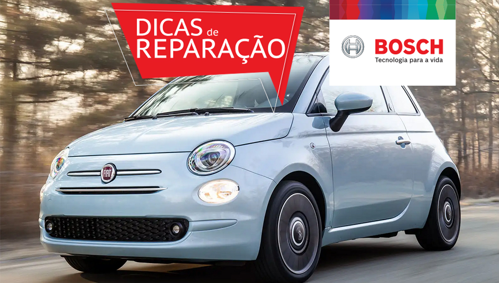%Jornal das Oficinas dicasBosch - Fiat 500 Hibrido