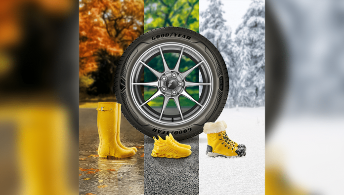 Goodyear lança campanha chuvosa