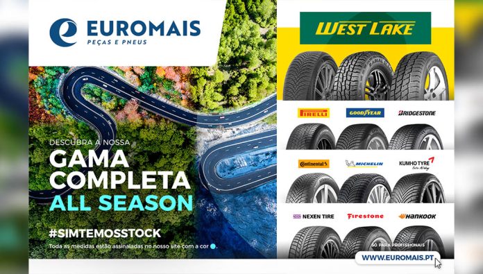 EuroMais focada na gama de pneus All Season WEST LAKE