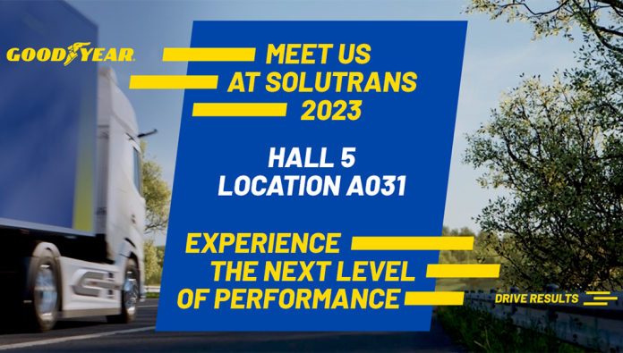 Goodyear Total Mobility apresentada na SOLUTRANS 2023