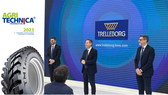 Trelleborg apresenta TM1 ECO POWER na Agritechnica 2023