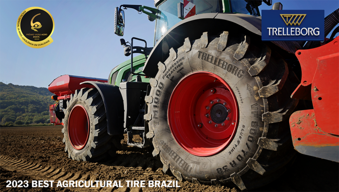 Trelleborg conquista “Melhor Pneu Agrícola” na Visão Agro Brasil