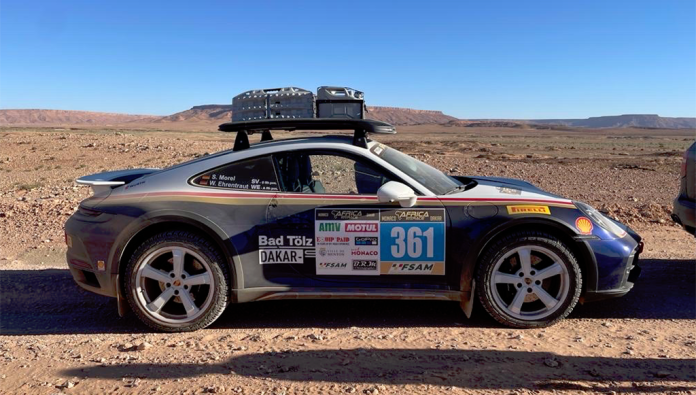 Porsche 911 Dakar “calçado” com pneus Pirelli Scorpion All Terrain Plus