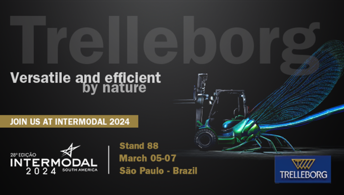 Pneus Tarelleborg em destaque na Intermodal South America 2024
