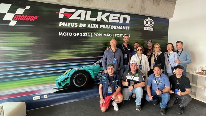 AB Tyres e Falken proporcionam experiência única no MotoGP