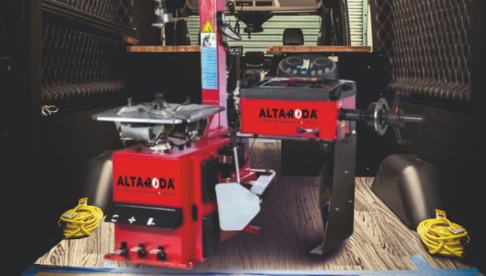 Altaroda lança kit de pneus ligeiros para montagem móvel