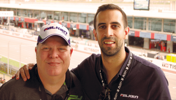 “Orgulhosos e satisfeitos com a parceria Falken/AB Tyres”, Yuri Perez Alonso, Falken Tyre