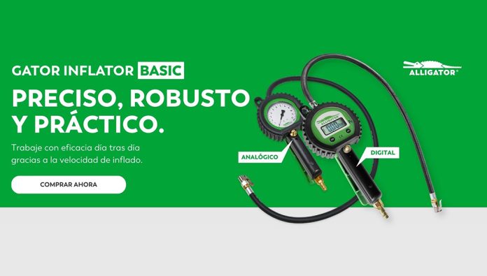 ALLIGATOR lança três novos modelos de insufladores de pneus