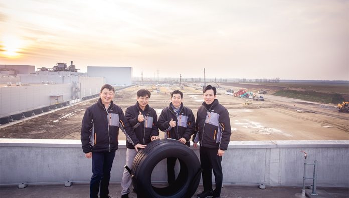Hankook inicia expansão de nova fábrica na Europa