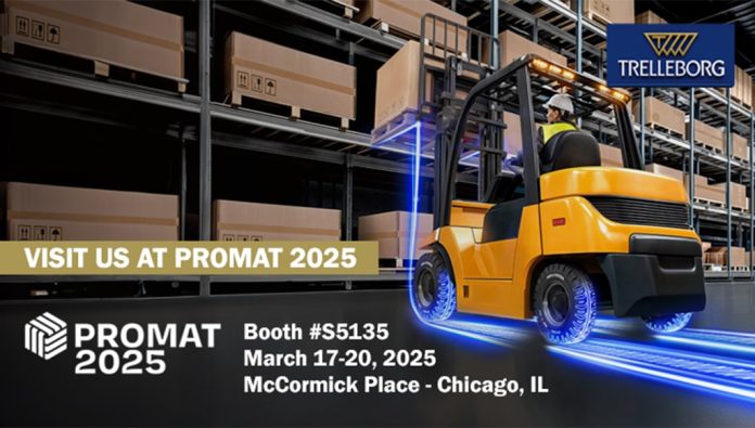 Trelleborg Tyres leva inovação ao ProMat 2025