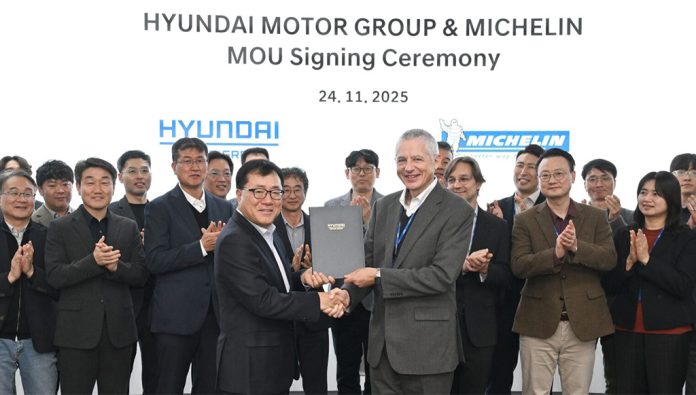 Hyundai e Michelin renovam colaboração