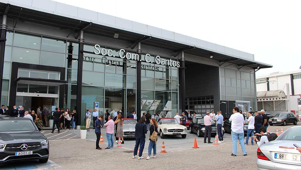 08 - Soc. Com. C. Santos promove passeio de clássicos Mercedes Benz