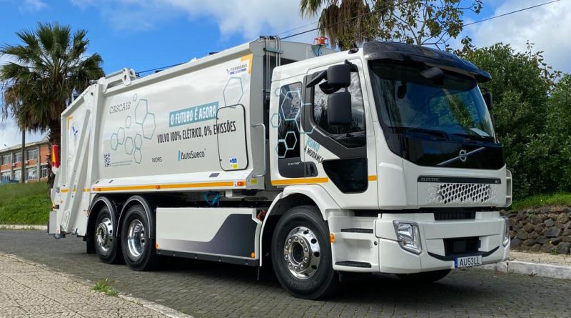 11 - Auto Sueco testa camião elétrico de recolha de resíduos urbanos