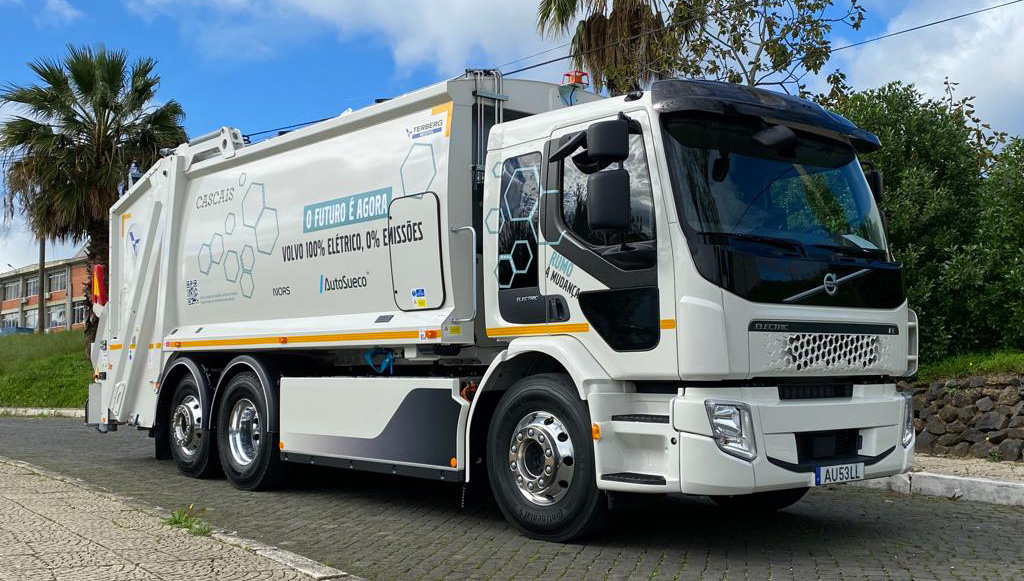 11 - Auto Sueco testa camião elétrico de recolha de resíduos urbanos