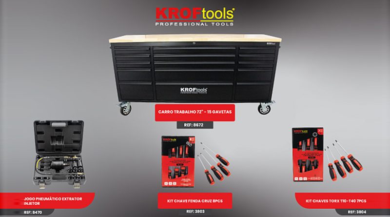 01 - KROFTools reforca panoplia de produtos