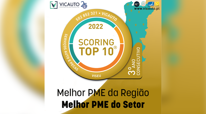 04 - Vicauto conquista TOP 10 MELHORES PME SETOR e REGIAO