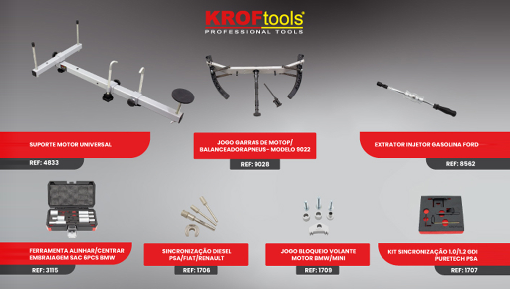 05 - KROFtools aumenta oferta de produtos