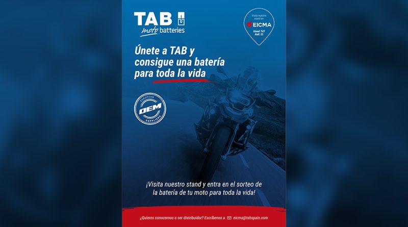 09 - TAB Batteries oferece baterias no EICMA