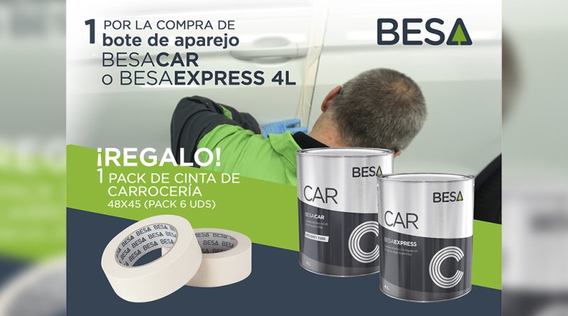 BESA oferece pacote de fita profissional em compras da marca