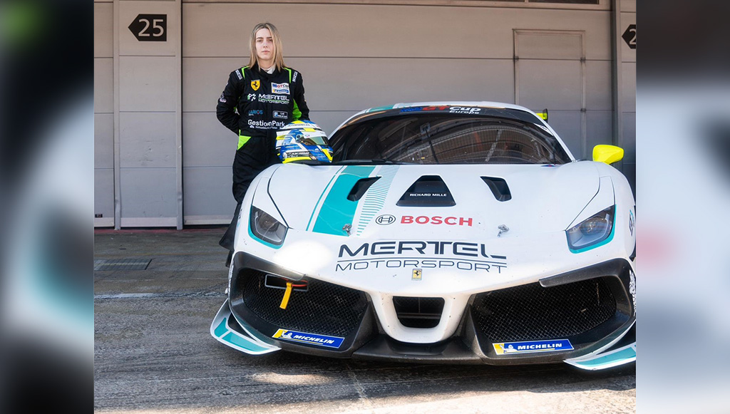 04 - Bosch Mobility Aftermarket patrocina jovem piloto Alba Vazquez