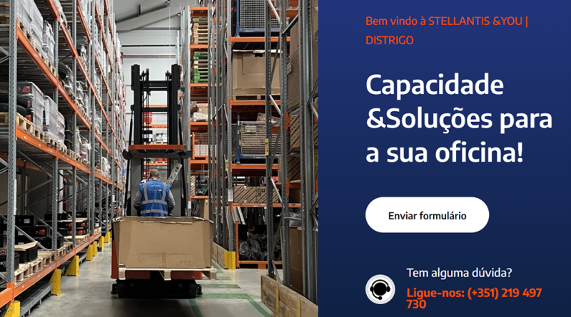 05 - Placa Distrigo Stellantis You lanca novo website institucional