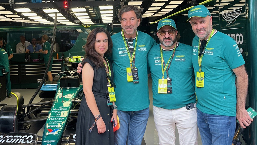 05 - Valvoline levou parceiros Krautli a assistir ao Grande Premio de F1 1