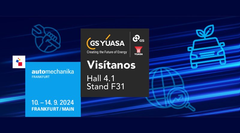 07 - GS Yuasa apresentara solucoes de baterias na Automechanika