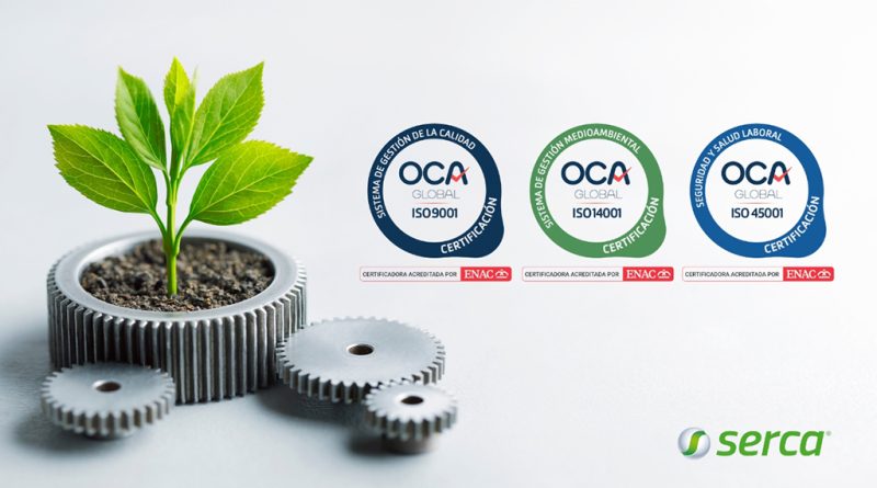 09 - Grupo Serca obtem certificacoes ISO 14001 9001 e 45001