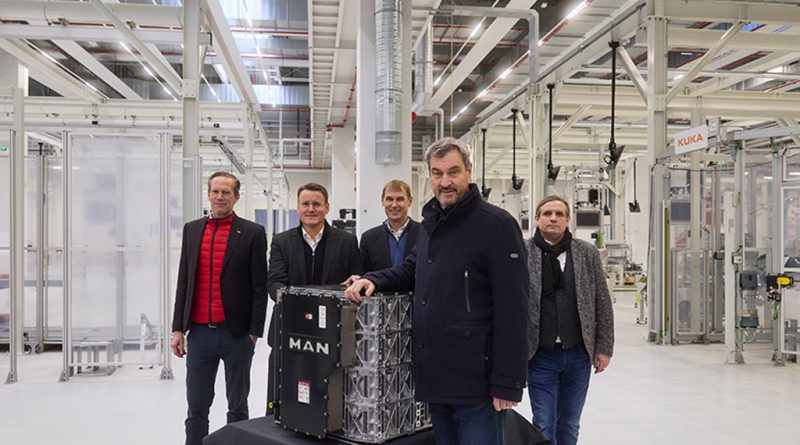 12 - MAN Truck Bus inaugura fabrica de baterias em Nuremberga