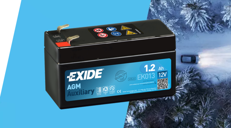 01 - Exide Technologies lanca nova bateria auxiliar AGM